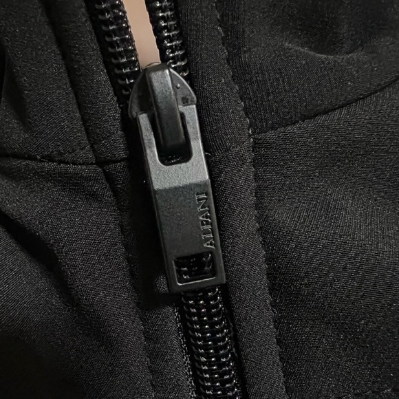 ALFANI Women’s Black Button Up and Zipper Jacket - Picture 8 of 16